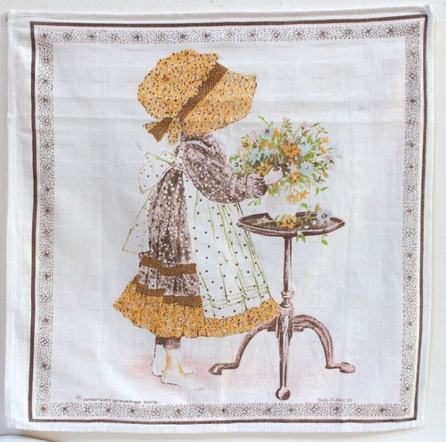 Torchon fillette bouquet - torchon, au