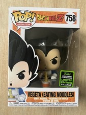 Figurine Funko Pop Vegeta Eating Noodles 758 Dragon Ball Z 2020 Spring Conventio
