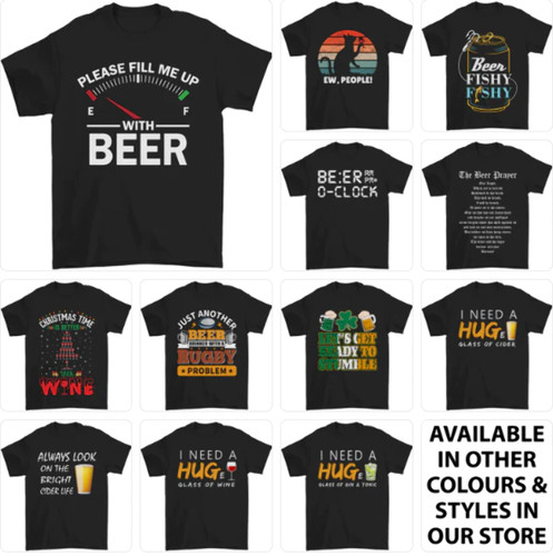 Shirt alcool pour hommes - d'alcool,