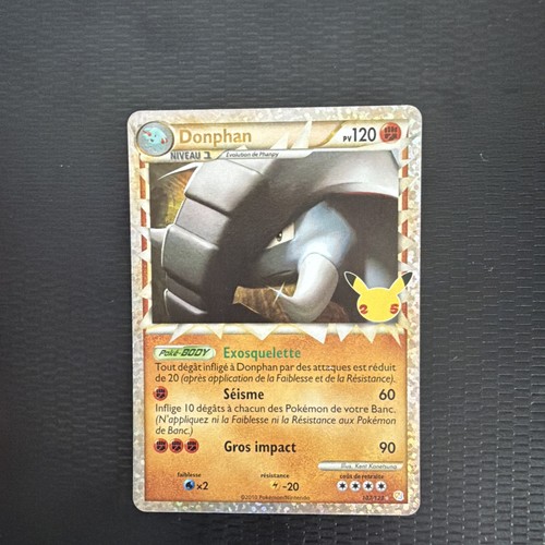 Carte pokémon donphan - pokémon, :