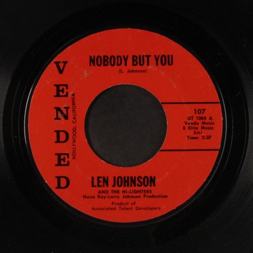 Len johnson nobody but - johnson:,