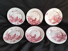 Vieillard / 6 assiettes en