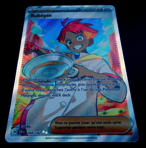 Pokemon carte rubepin - rubepin, 164/142