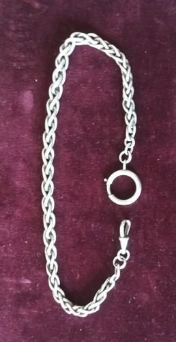 Chaine montre argent massif - argent,