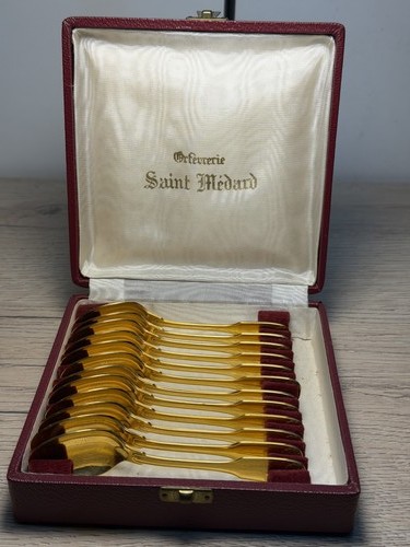 Coffret cuillères en - 12,
