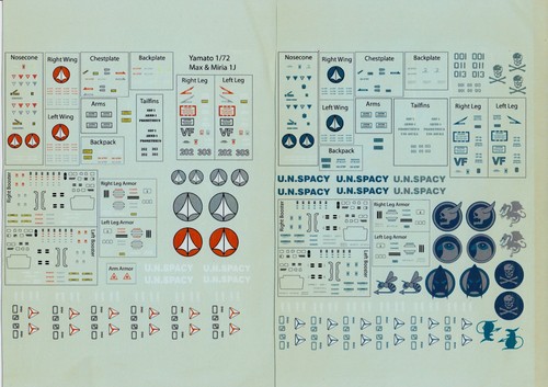 Decals macross - decals, 1/72