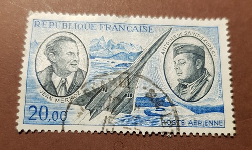 Timbre jean mermoz antoine - timbre,