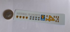 DECALCOMANIE DECALS scuderia
