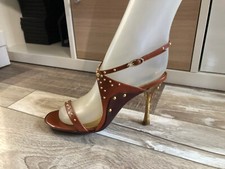 sandales cuir marron + clous PATRICK COX pointure 37 1/2 en boite NEUF