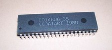 Neuf Atari 800 XL Xe Ordinateur Console Mpu CPU Ic Puce C014806/6502C Sally
