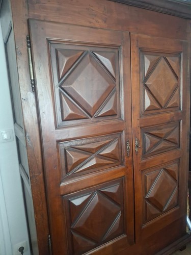 Armoire ancienne noyer - armoire, en