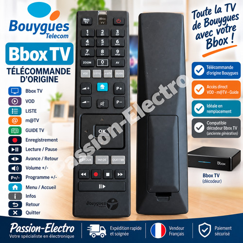 Télécommande originale - télécommande,