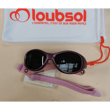 lunettes de soleil LOUBSOL Lu Chiba rose enfant