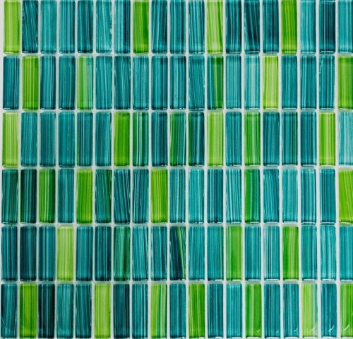 Mosaïque carreau translucide