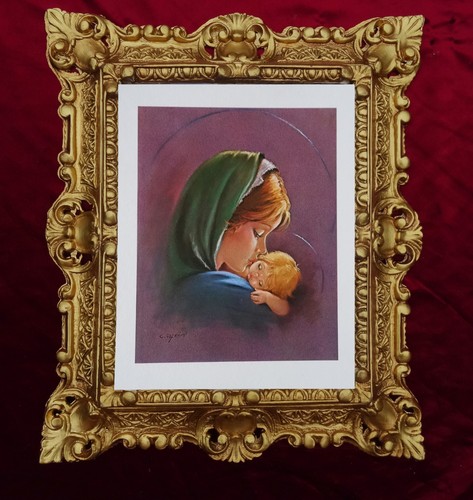 Image sainte avec cadre - sainte,