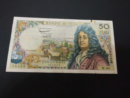 Billet francs racine - billet,