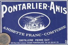 c13 boissons. PONTARLIER ANIS  - Pierre Guy