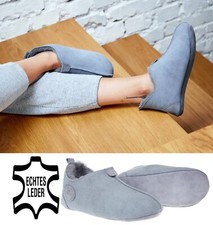 Femmes Chaussons Cuir
