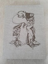 Rare L'Alphabet de Maître E. S. Cécile REIMS 24 Gravures Originales Vélin Numéro