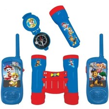 Kit d'aventurier Pat' Patrouille - Talkie-Walkies, jumelles, lampe torche et ...