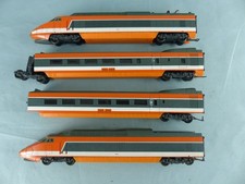 LIMA Ho locomotive TGV orange , 4 éléments  , testée sur réseau OK