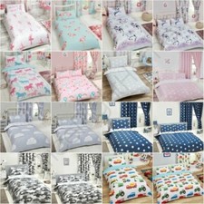 Enfants Filles Garçons Assorti Housse de Couette Ensembles - Simple Double
