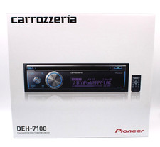 Pioneer Carrozzeria DEH-7100 CD USB Bluetooth Voiture Audio Noir 1kg 1.9in 200W