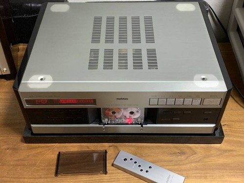 Revox stereo cassette - revox, tape