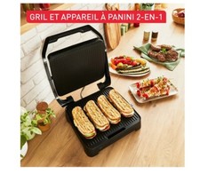 Grille Viandes Poissons Légumes - Tefal Grill Inicio Adjust - Original Neuf