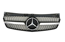 Calandre diamant noir pour MERCEDES Viano vito w639 phase 2 de 07/2010 à 03/2014