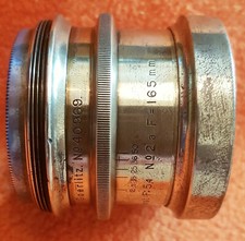 Objectif grand format laiton