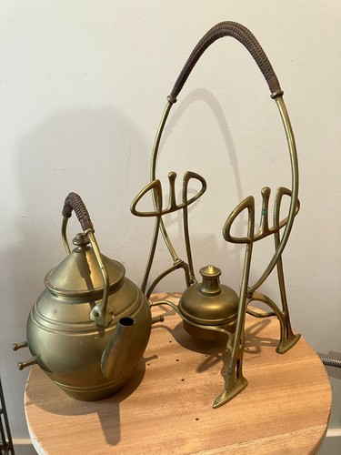 Samovar art nouveau bronze - art, ou