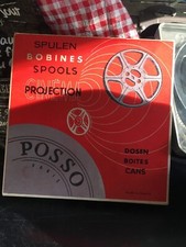 Boite POSSO BOBINE FILM SUPER 8 Pakostane Croatie tourisme Dalmatie 1962