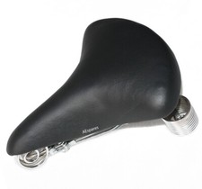 Selle En Cuir Noir Confort