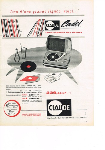 Publicite advertising 1960 - publicite,