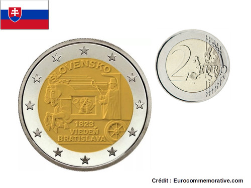 Euros commémorative - 2€,
