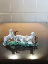 Ancien Santon Creche Noel Style Devineau  Mouton Agneau Taille 2 Plastique 