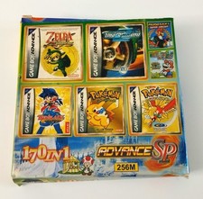 Nintendo gameboy advance 170 in 1 Zelda the minish cap Pokemon Mario land 2