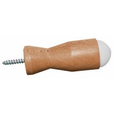 Butoir de plinthe en hêtre vernis - longueur 80 mm CIVIC