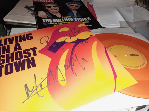 Rolling stones autograph - stones,