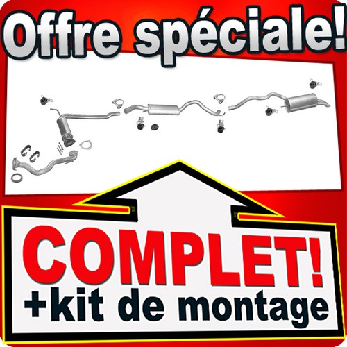 échappement pour 2 - pour, vw