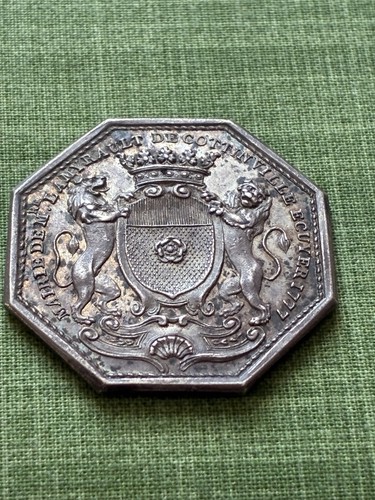 Jeton argent louis - jeton, orléans