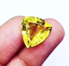 Trillion Taille Saphir Jaune