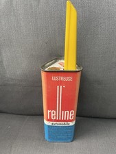 Ancienne boîte tôle Nenette lustreuse RELLINE voiture garage vintage