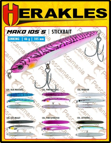 Herakles mako 105 stickbait - herakles,