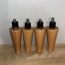 Lot de 4 Pieds de Lit Anciens