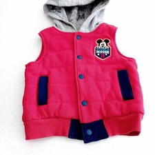 Gilet sweet rouge sans manches MICKEY MOUSE - 3-4 ans