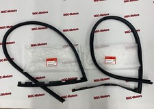 HONDA Genuine OEM CIVIC EG4 EG5 EG6 92-95 Front Door Sub Seal RH & LH Set