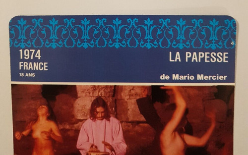 Carte fiche cinema série - carte,