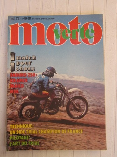 Moto verte enduro 250 - verte, n°